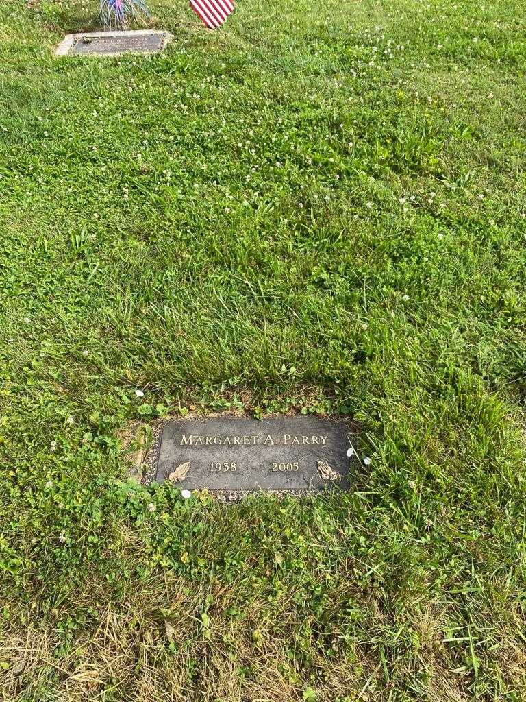 Margaret A. Parry's grave. Photo 2