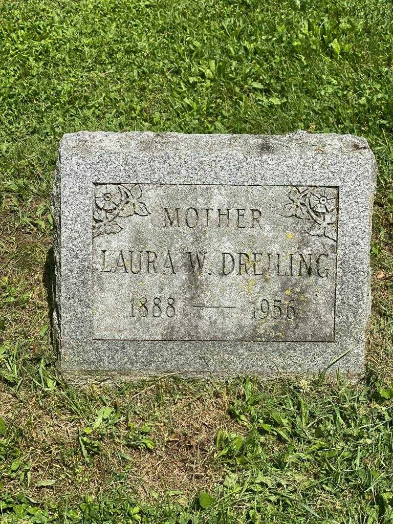 Laura W. Dreiling's grave. Photo 3