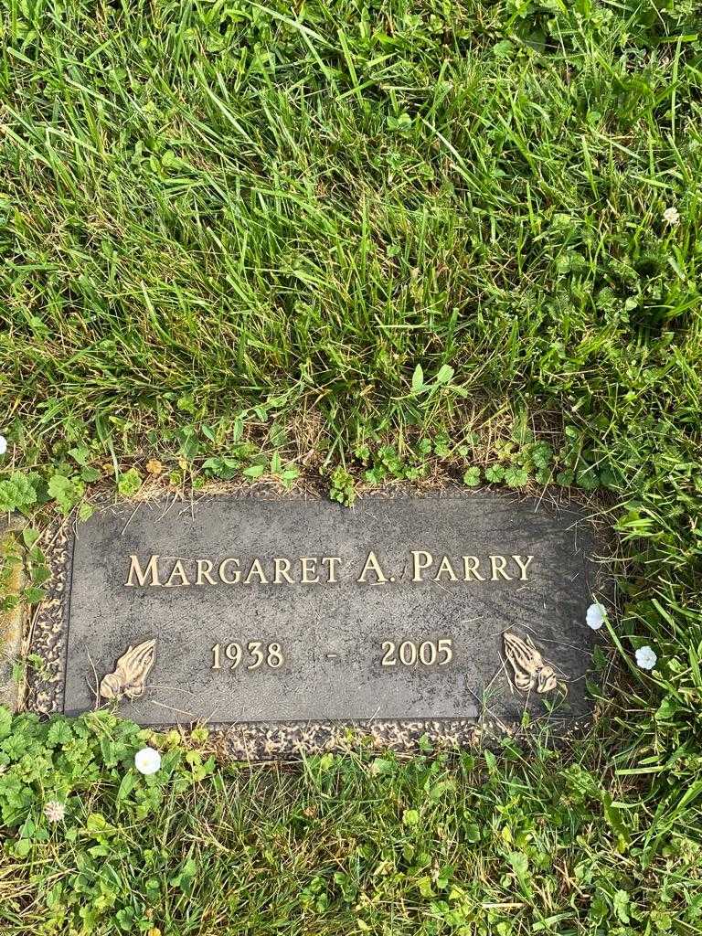 Margaret A. Parry's grave. Photo 3