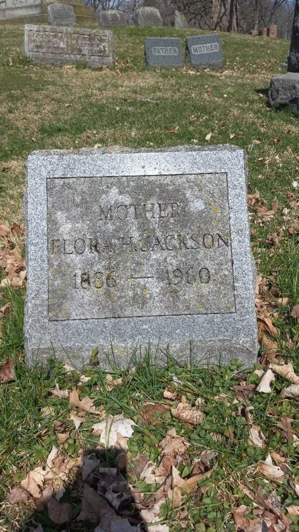Flora H. Schick Jackson's grave. Photo 3