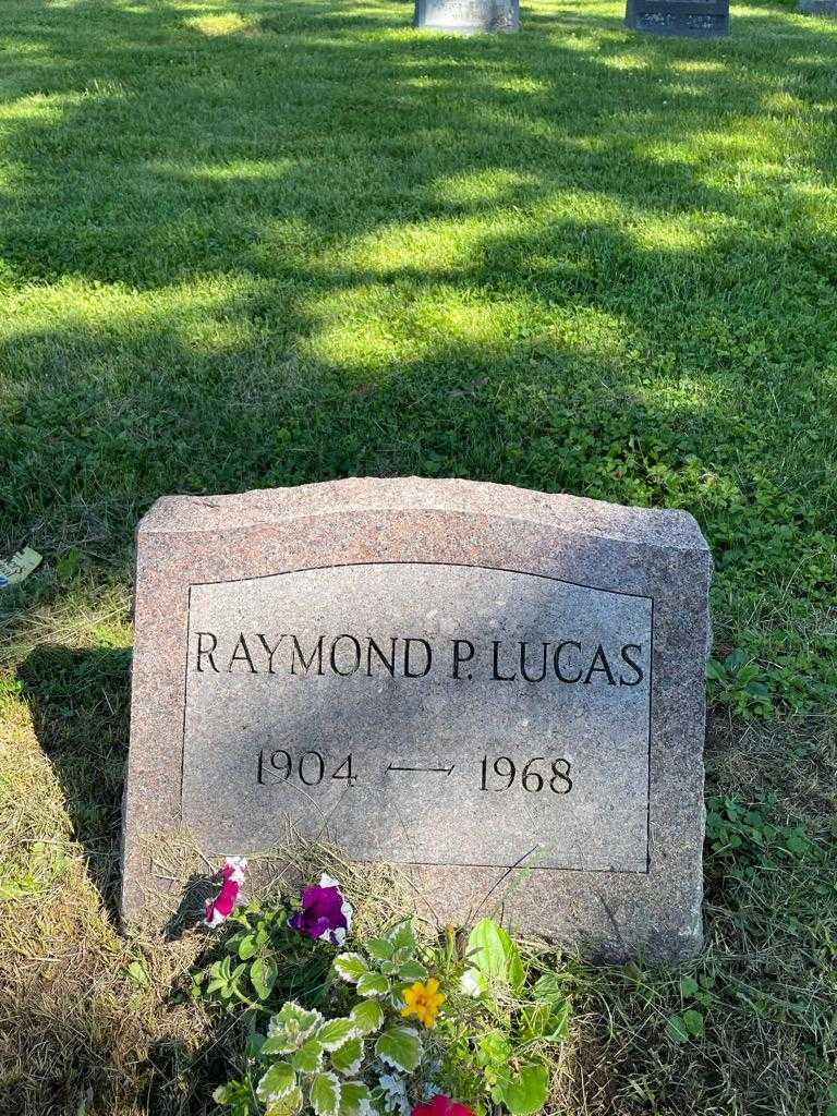 Raymond P. Lucas's grave. Photo 3