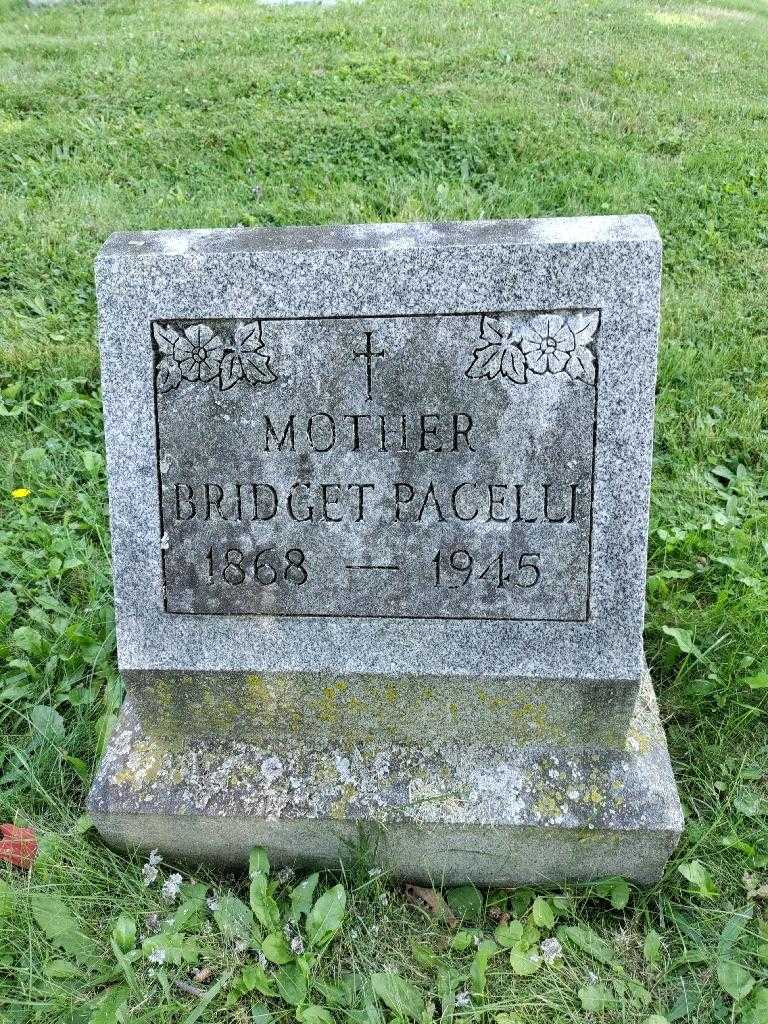 Bridgie Pacelli Cardone's grave. Photo 2