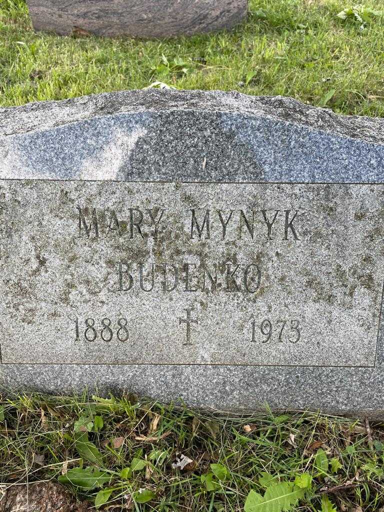 Mary Mynyk Budenko's grave. Photo 3