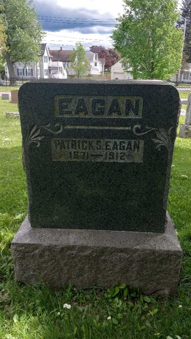 Patrick S. Eagan's grave. Photo 3