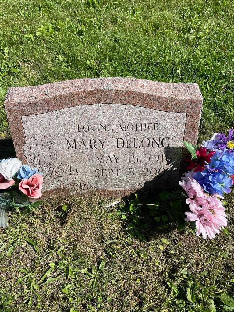 Mary DeLong's grave. Photo 3