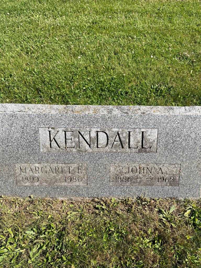 John A. Kendall's grave. Photo 3