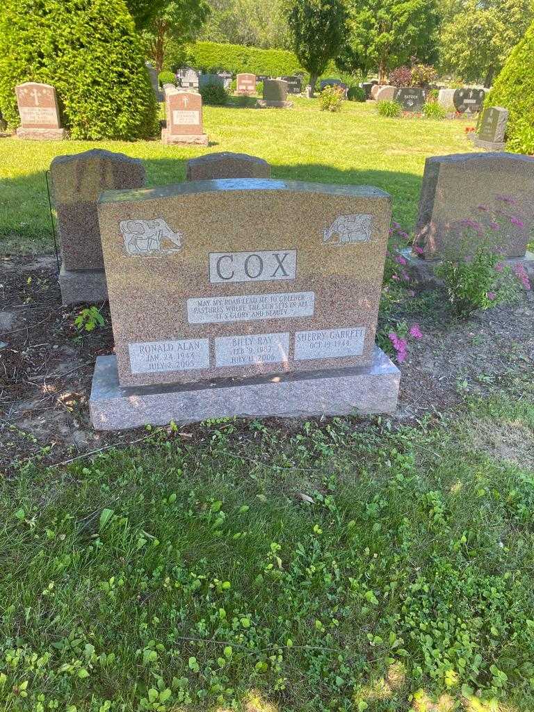Ronald Alan Cox's grave. Photo 2