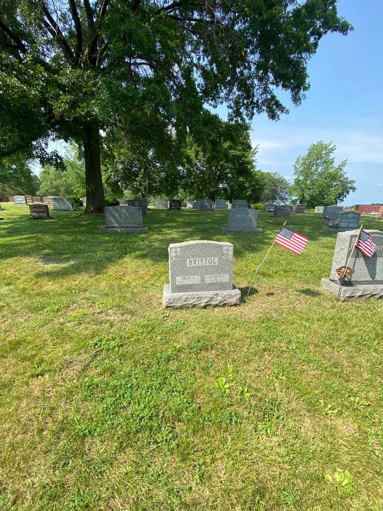 Charles F. Bristol's grave. Photo 1