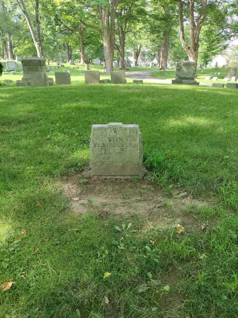 William Frederick Wein's grave. Photo 1