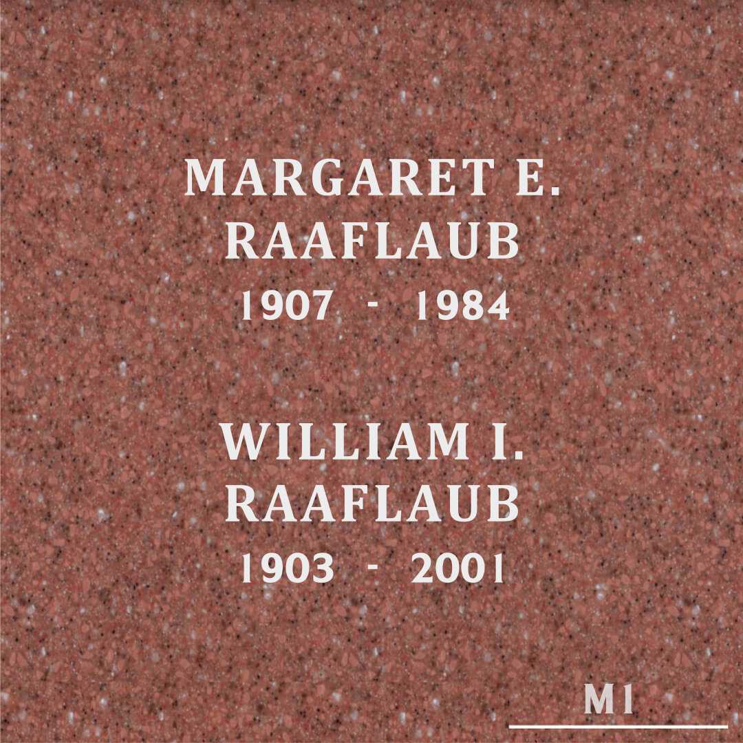 Margaret E. Raaflaub's grave