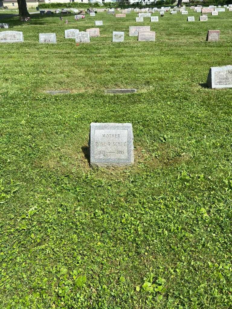 Rose R. Schug's grave. Photo 2