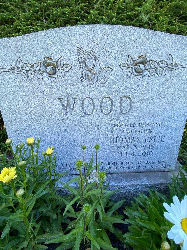 Thomas Eslie Wood's grave. Photo 2