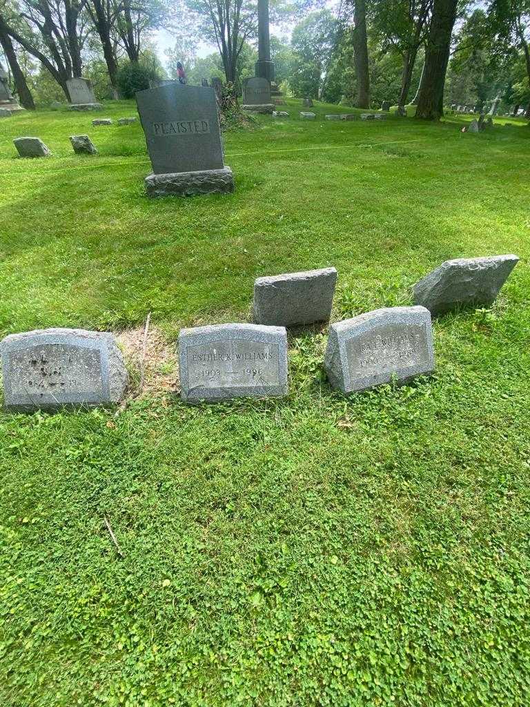 Esther Klein Williams's grave. Photo 1