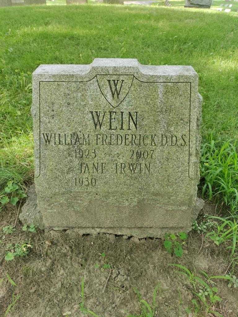 William Frederick Wein's grave. Photo 3