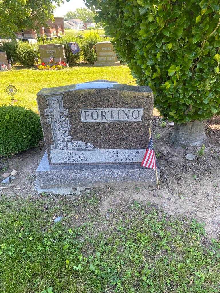 Charles E. Fortino Senior's grave. Photo 2