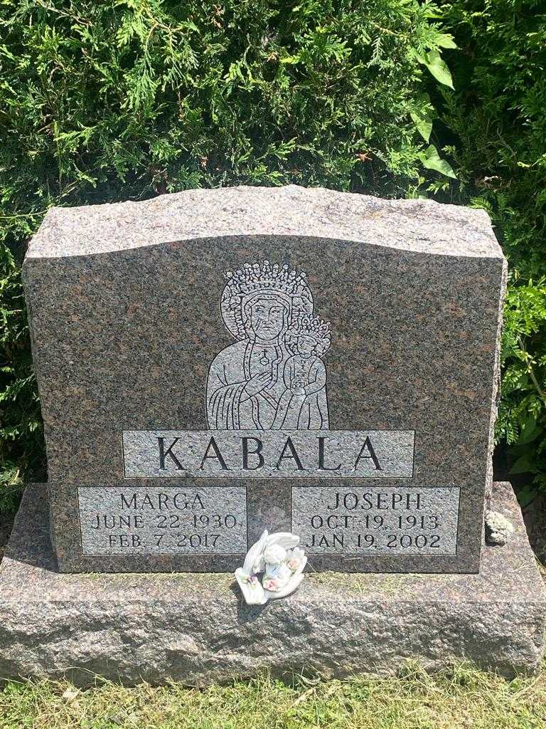 Joseph Kabala's grave. Photo 3