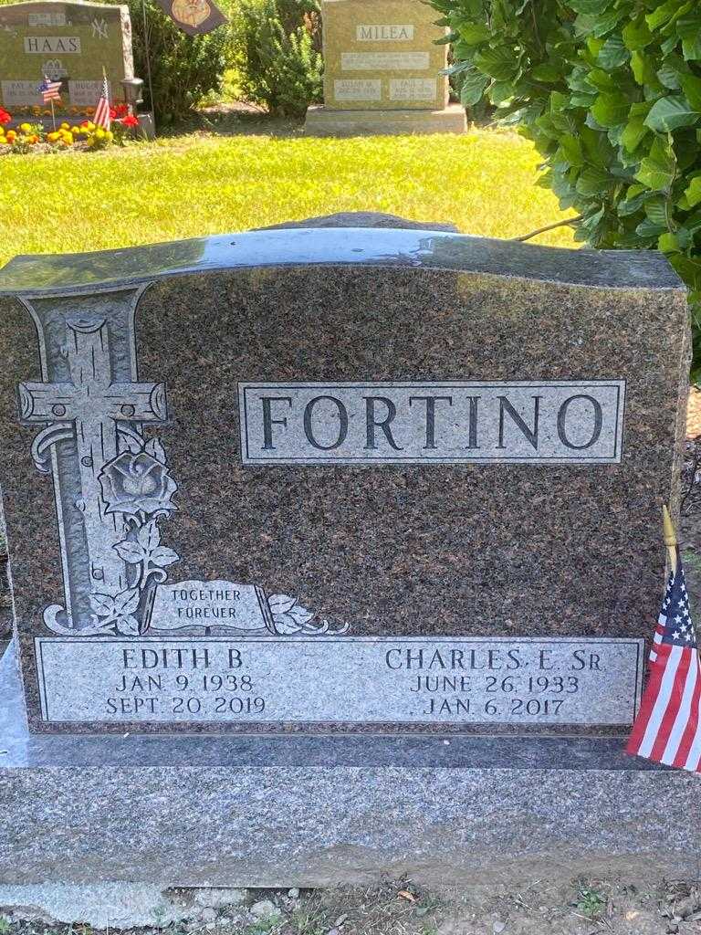 Charles E. Fortino Senior's grave. Photo 3