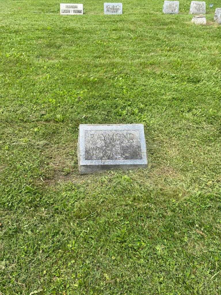 Guy G. Raymond's grave. Photo 2