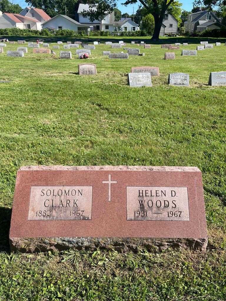 Solomon Clark's grave. Photo 2