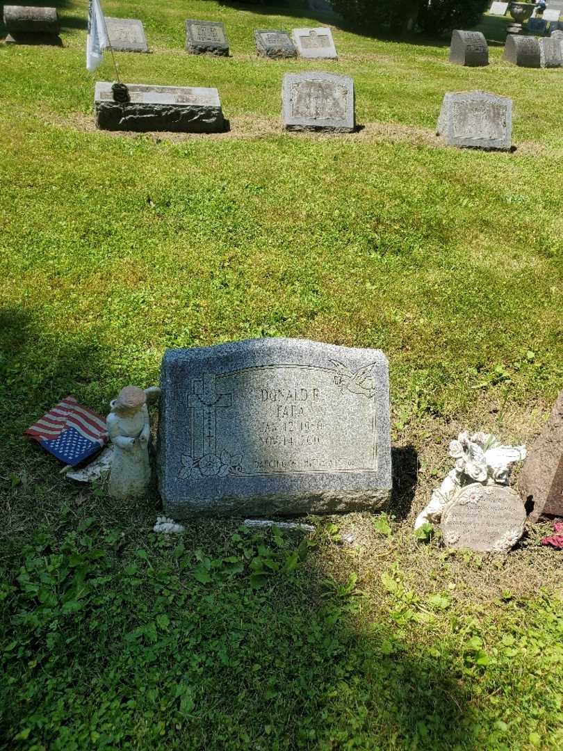 Donald R. Faba's grave. Photo 2