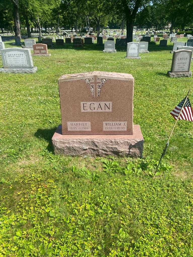 Harriet Egan's grave. Photo 2