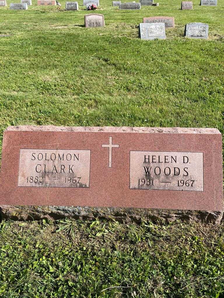 Solomon Clark's grave. Photo 3