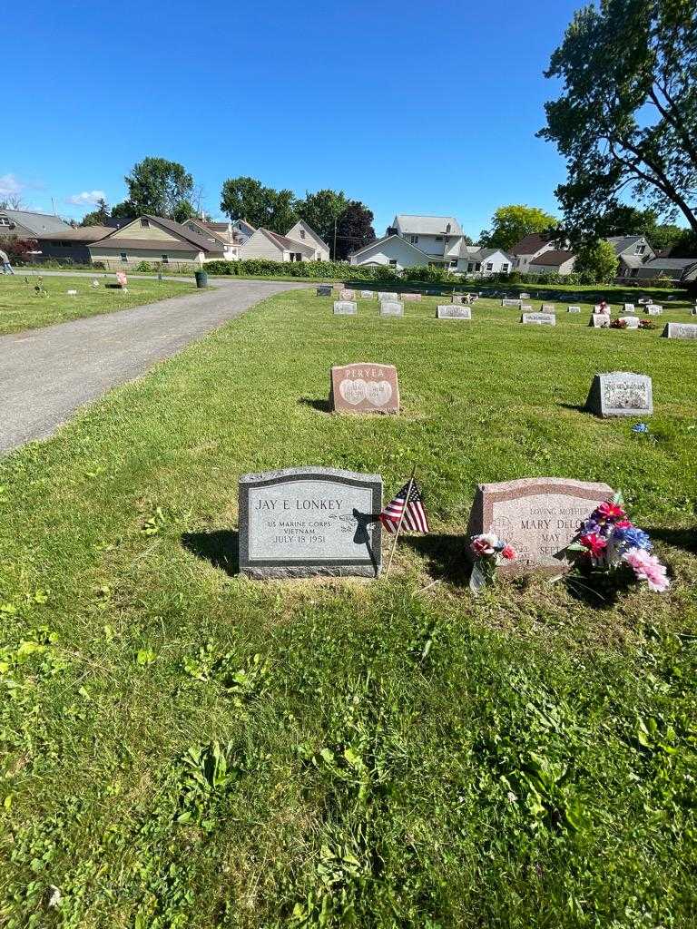 Jay E. Lonkey's grave. Photo 1