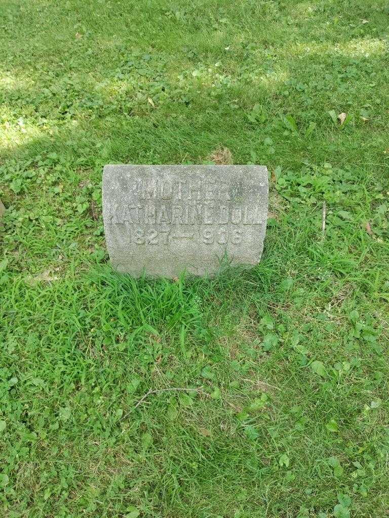 Katherine Doll's grave. Photo 3