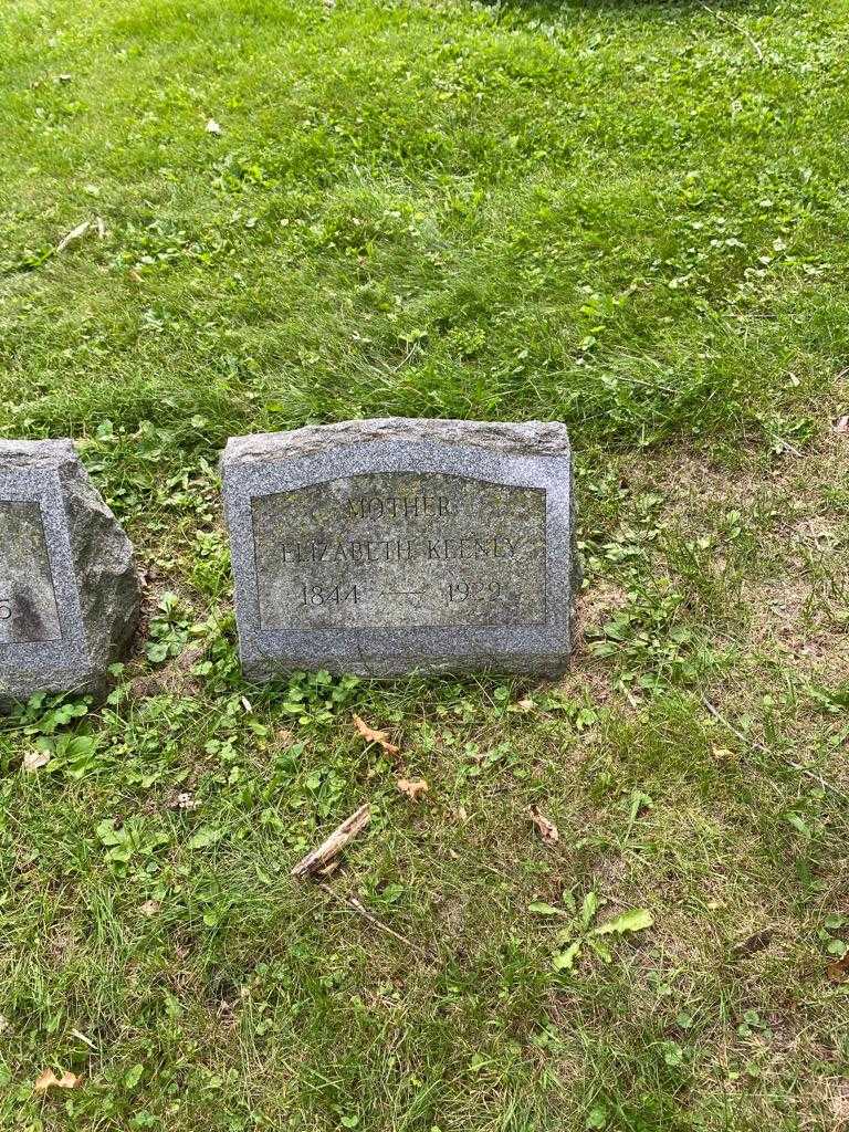 Elizabeth Keenly's grave. Photo 2