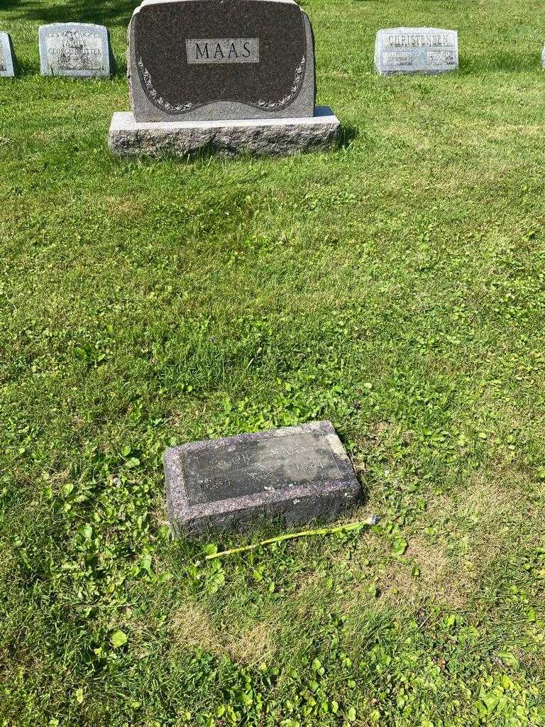 Jacob T. Maas's grave. Photo 2