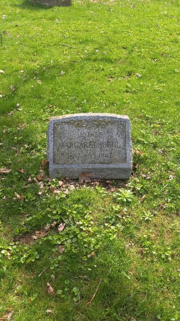Margaret Biehl's grave. Photo 2