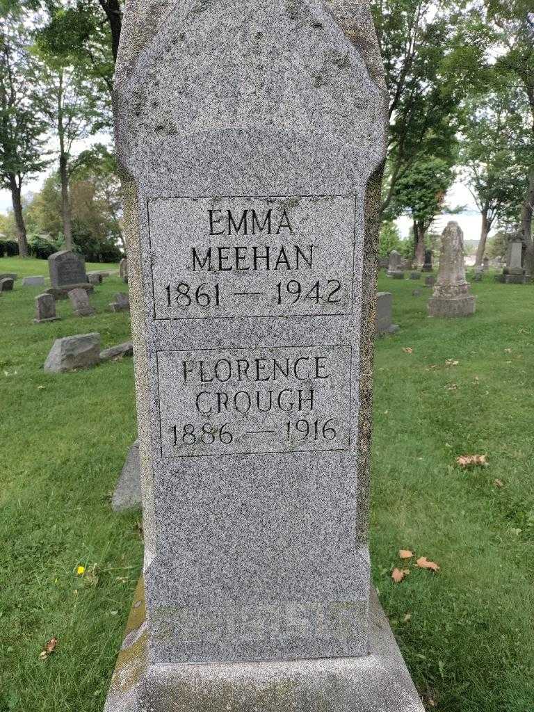 Emma Rubel Meehan's grave. Photo 2