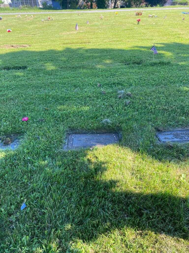 Grace C. Nugent's grave. Photo 2