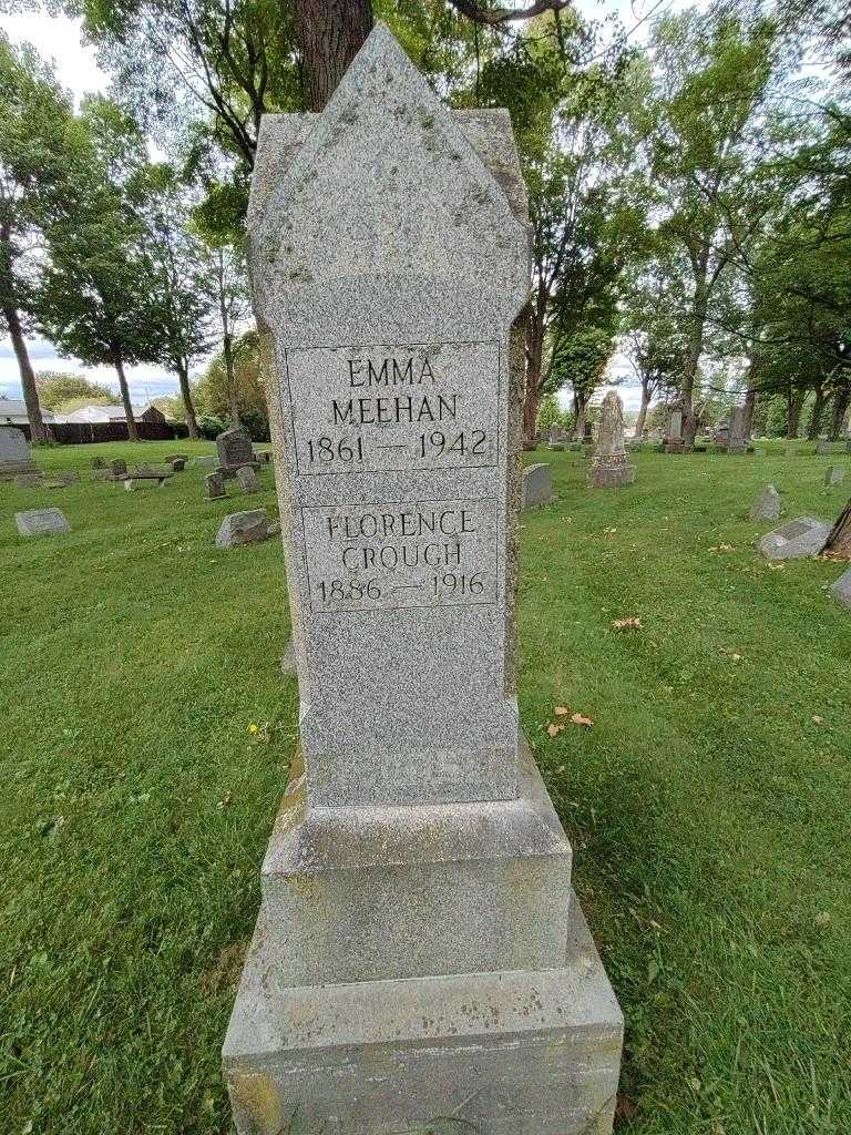 Emma Rubel Meehan's grave. Photo 3