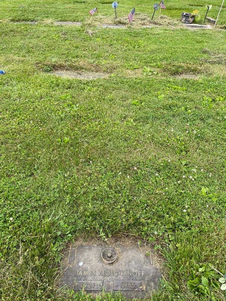 James Molchanoff's grave. Photo 2