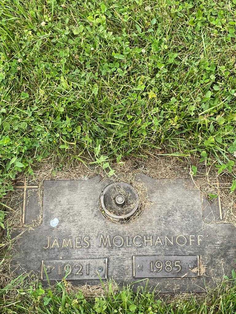 James Molchanoff's grave. Photo 3