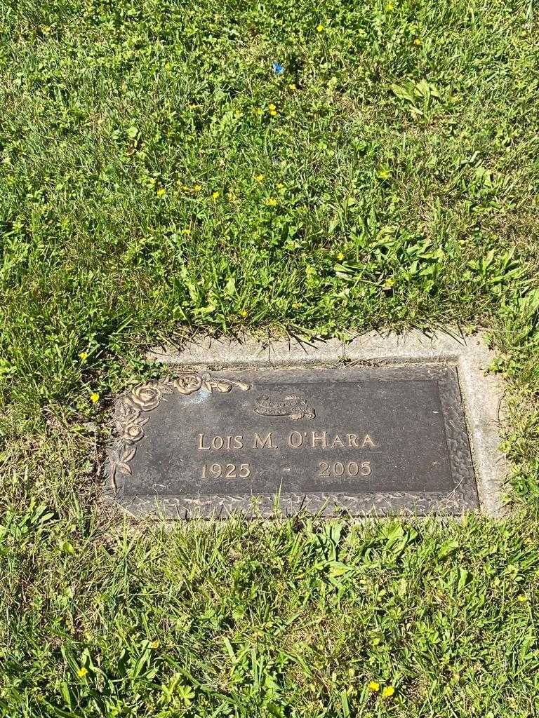 Lois M. O'Hara's grave. Photo 3