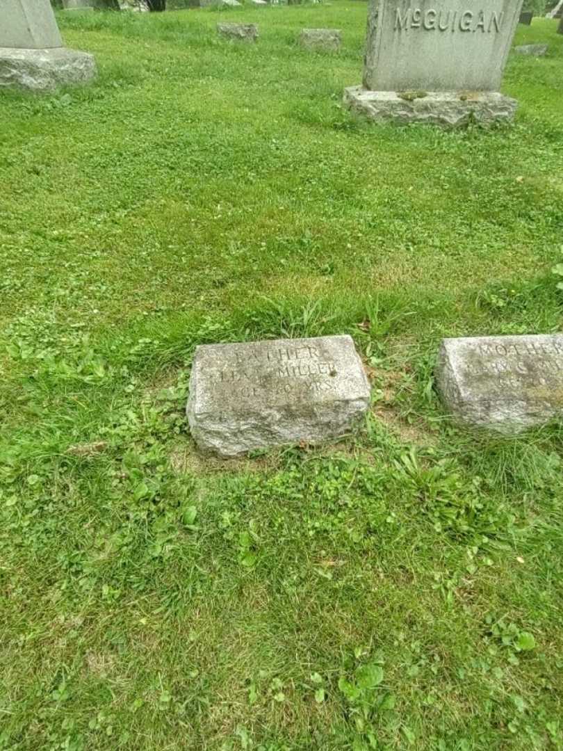 Levi Miller's grave. Photo 3