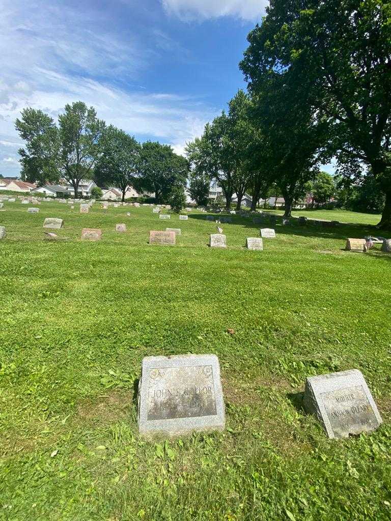 John F. Collor's grave. Photo 1