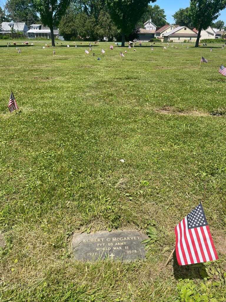 Robert C. McGarvey's grave. Photo 2