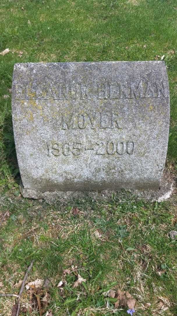 Eleanor Herman Moyer's grave. Photo 3