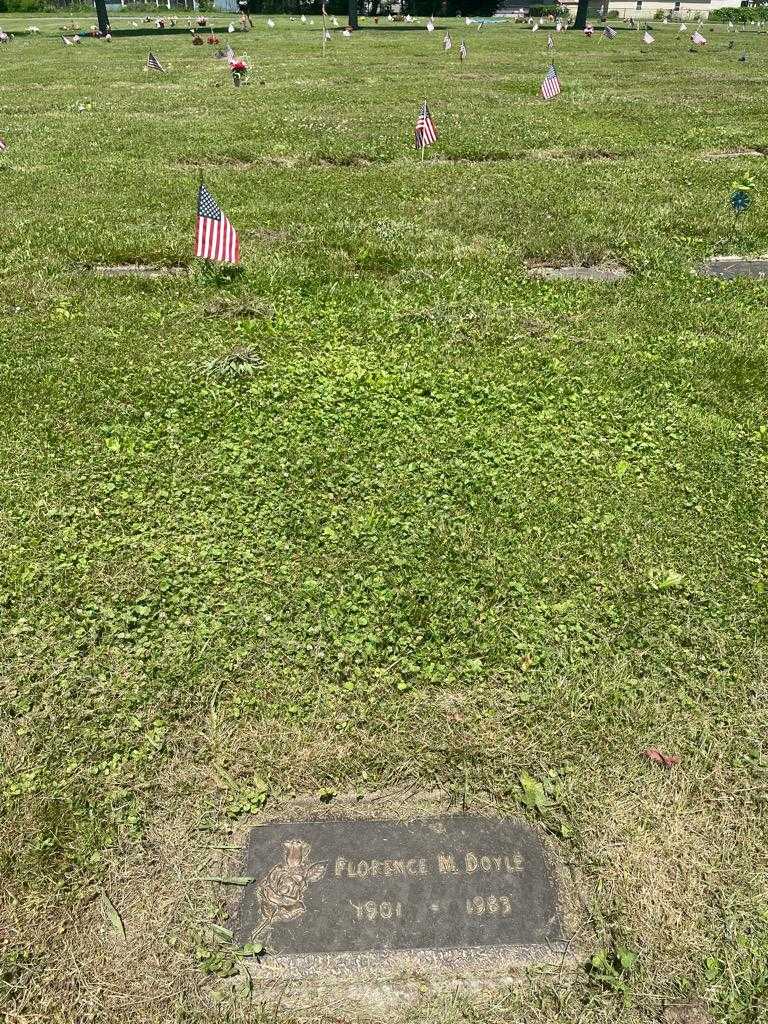 Florence M. Doyle's grave. Photo 2
