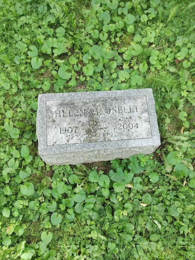 Helen M. Osbelt's grave. Photo 2