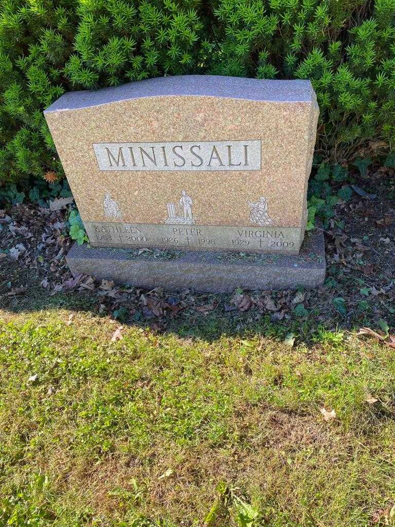 Peter Minissali's grave. Photo 2