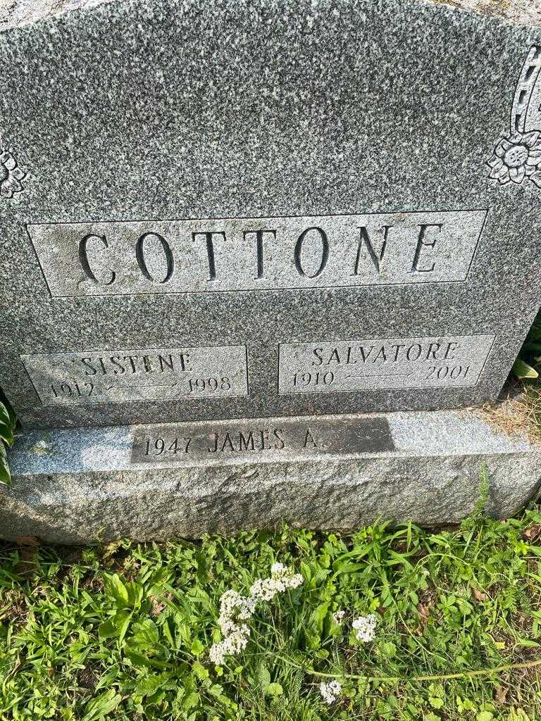 Sistine Cottone's grave. Photo 3