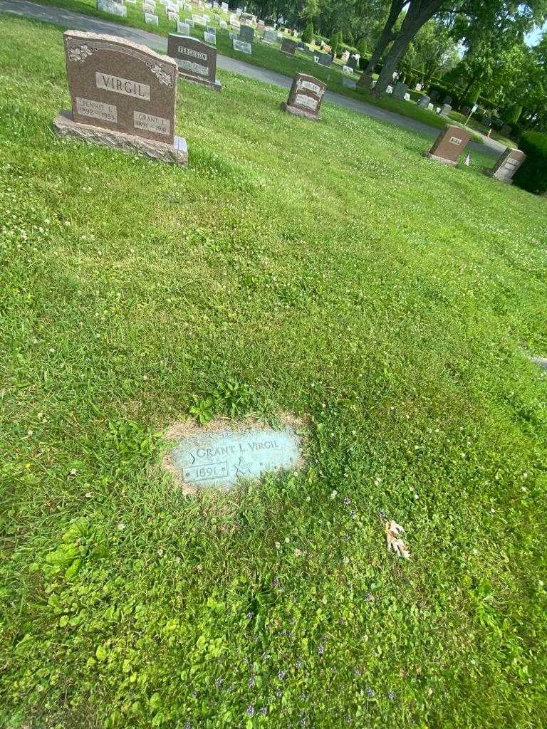 Grant L. Virgil's grave. Photo 1