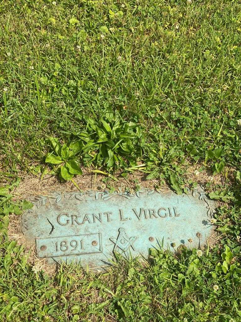 Grant L. Virgil's grave. Photo 3