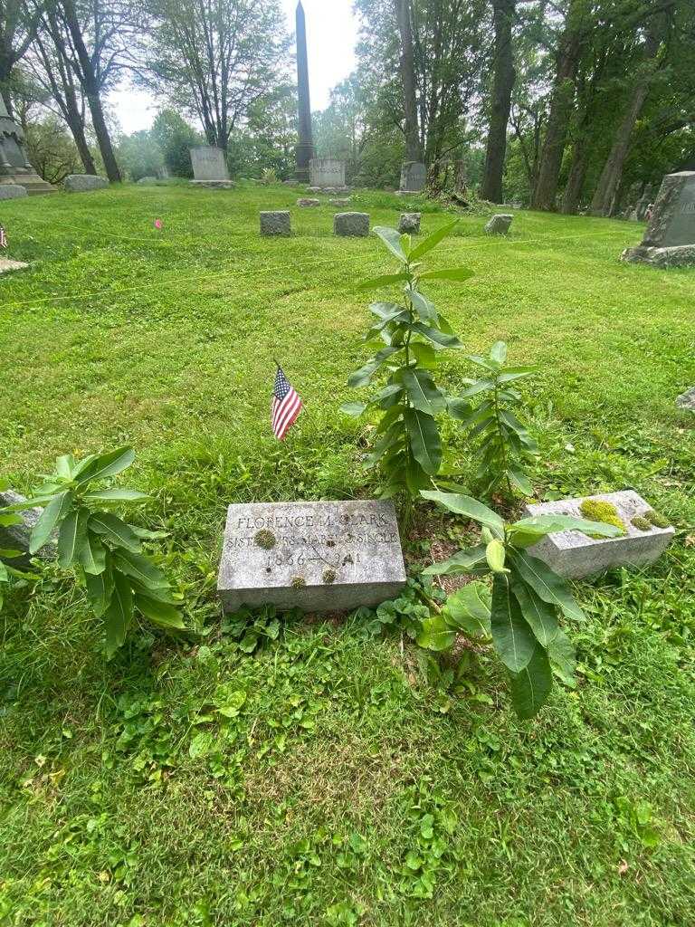 Florence M. Clark's grave. Photo 1