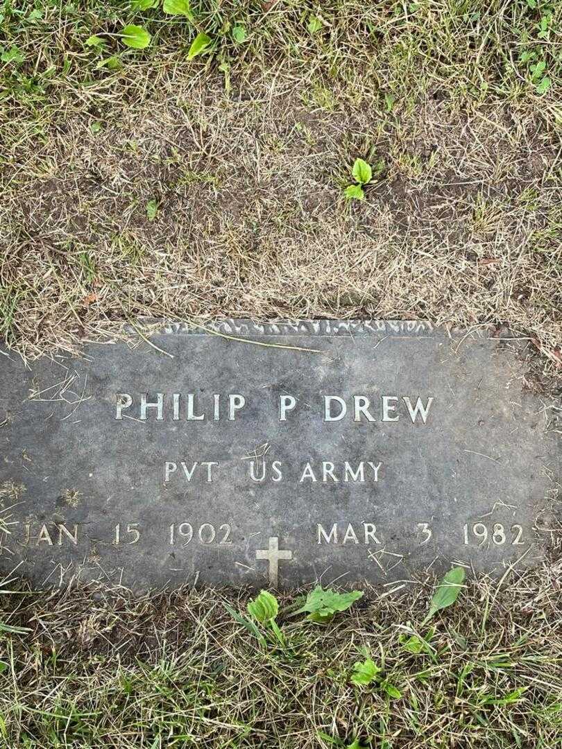 Philip P. Drew's grave. Photo 3