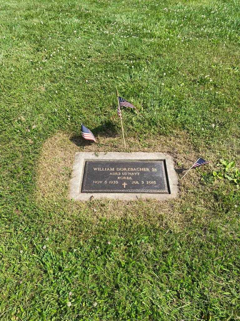 William Dorzbacher Senior's grave. Photo 2